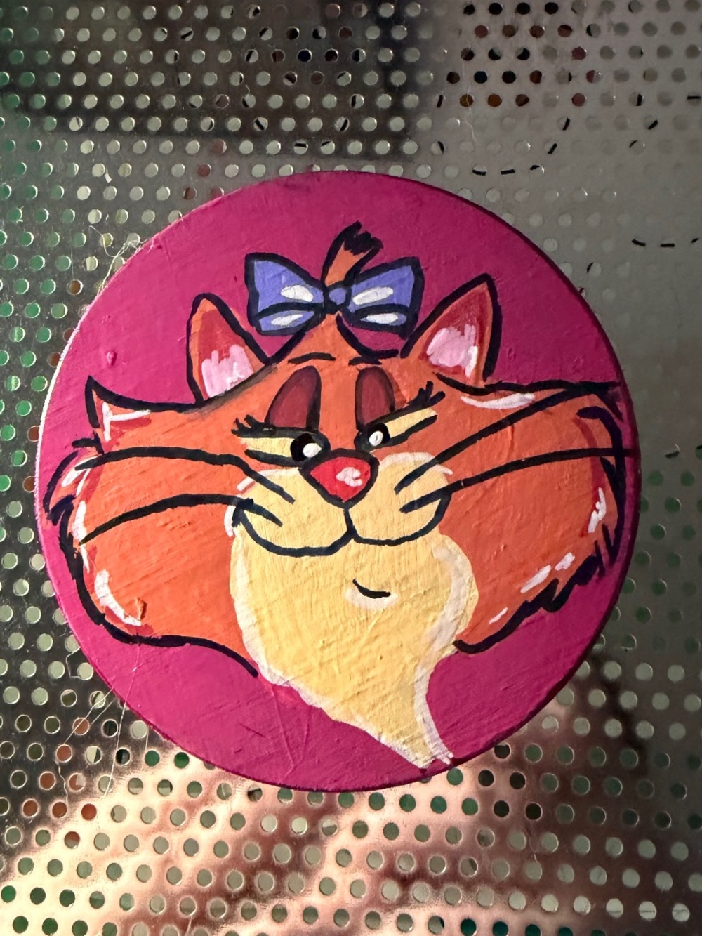 Custom disney coaster Felicia cat